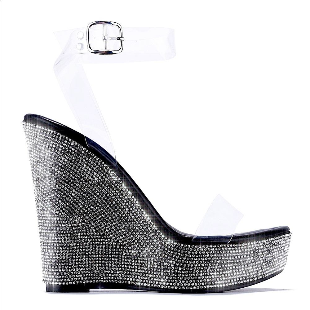 All nighter wedge black